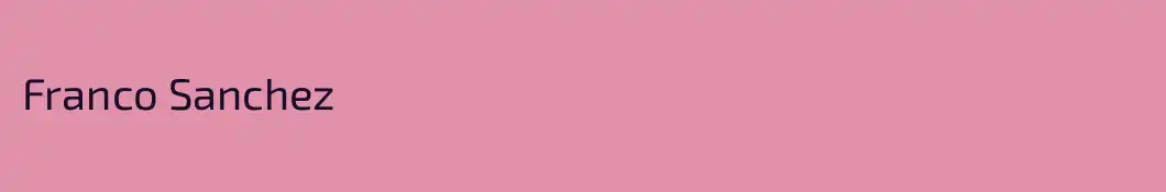 Franco Sanchez